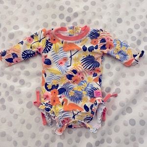 Ruffle butts 0-3month baby girl swimsuit